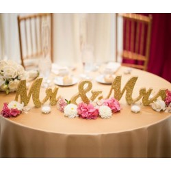 Lettres lumineuses Mr & Mrs