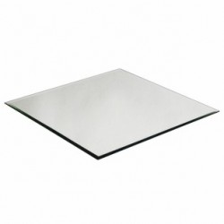 Centre de table miroir carré : 30 cm