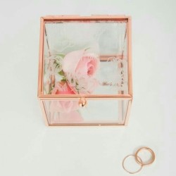 Porte alliances rose gold