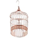 Cage à oiseaux rose gold