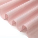 Chemin de table polyester rose poudré