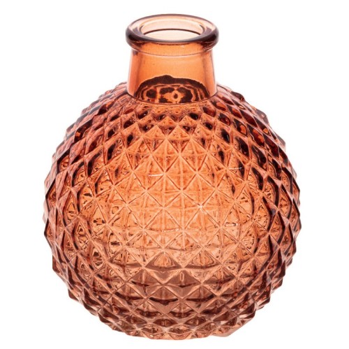 Vase boule terracotta