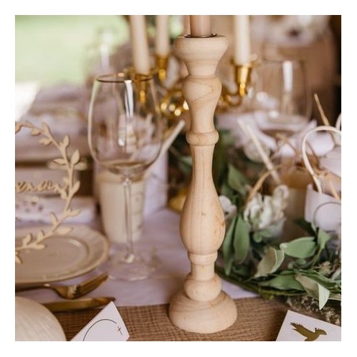 Chandelier en bois