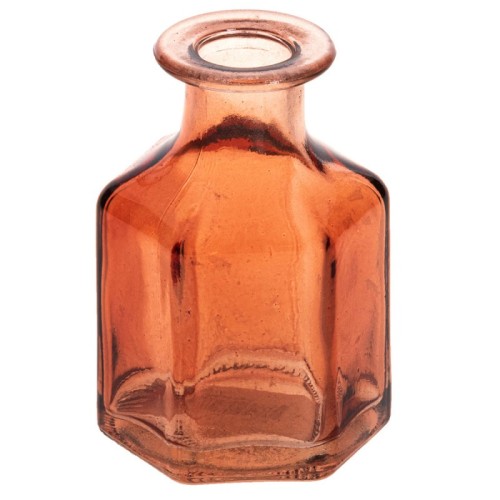 Vase  en verre terracotta