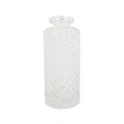 Vase bouteille croisillon