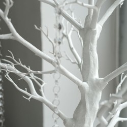 Arbre à voeux blanc