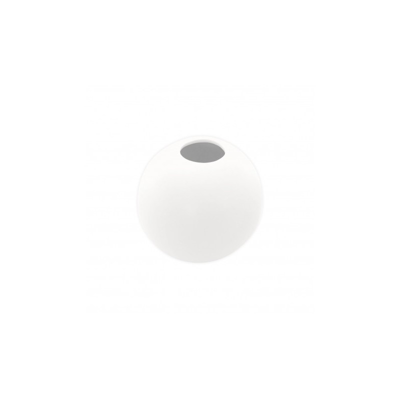 Vase ceramique boule blanc