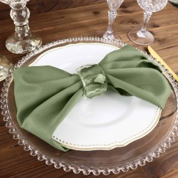 Serviette de table eucalyptus