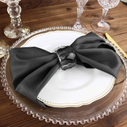 Serviette de table grise