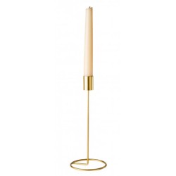 Chandelier metal doré