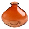 Vase en verre terracotta