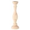 Chandelier en bois brut