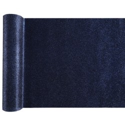 Chemin de table paillettes bleu marine