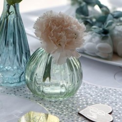 vase mariage en verre Boule Eucalyptus