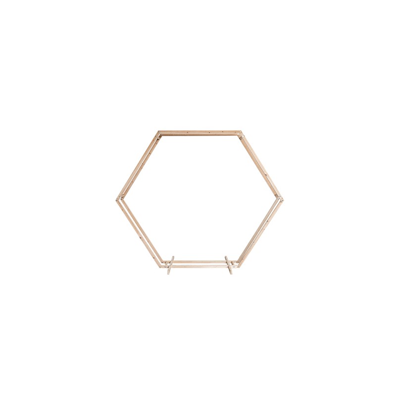 Arche Double Hexagonale Bois