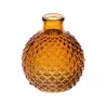 Vase boule ambre