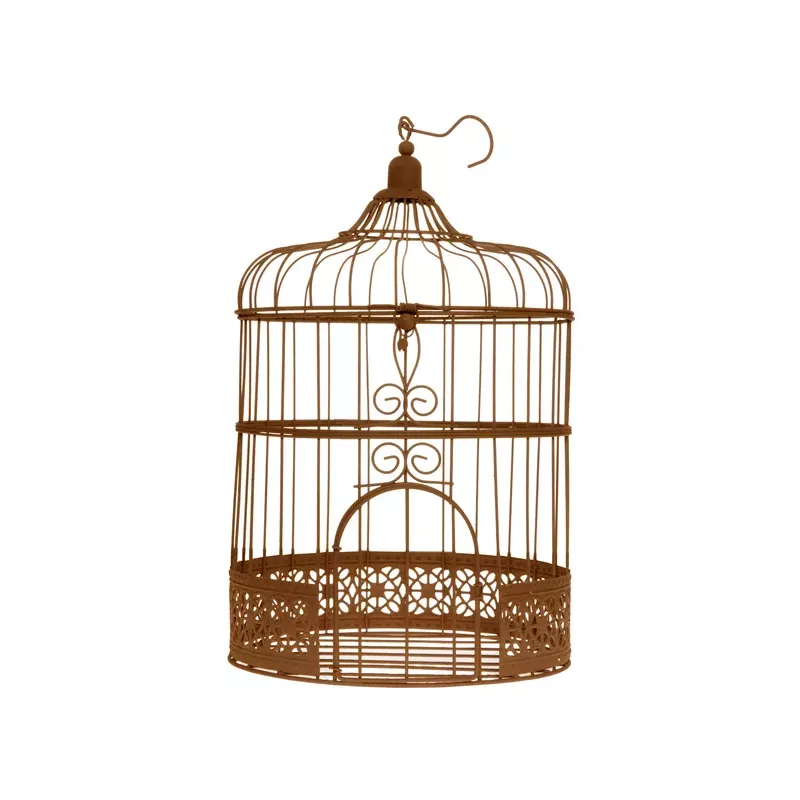 Cage à oiseaux vintage