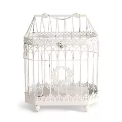 Cage décorative mariage vintage