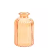 Vase  en verre corail