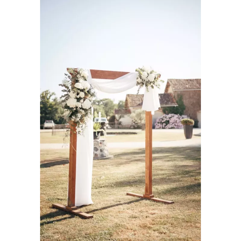 Arche en bois brut Arche en bois brut