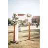 Arche en bois brut