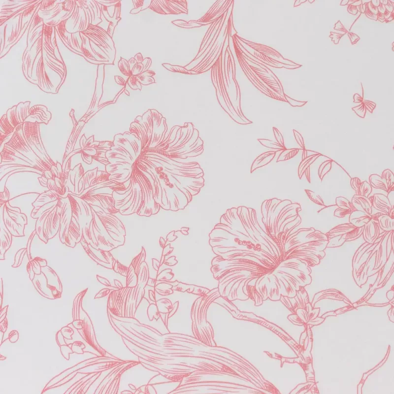 Serviette de table florale rose Serviette de table florale rose