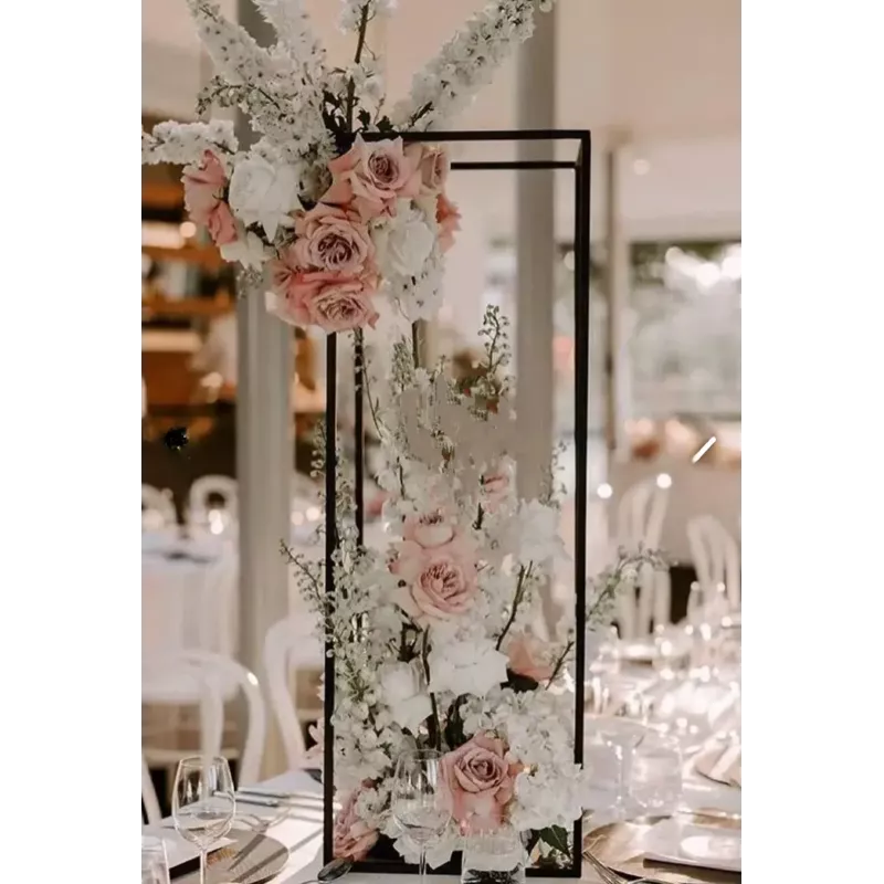 Centre de table Colonne noir