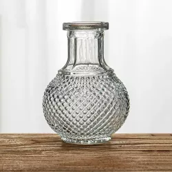 Vase relief transparent