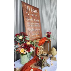 Panneau  Remerciements Mariage