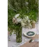 Vase cylindrique vert
