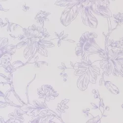 Serviette de table florale lavande