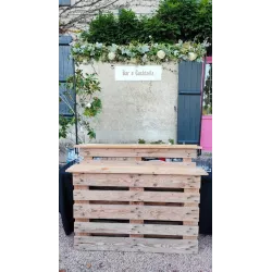 Bar en pallettes