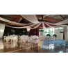 Location de tentures en tissu pour salle de mariage