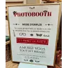 Location panneau pour photobooth