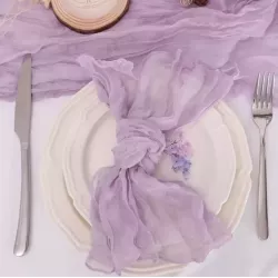 Location de serviette de table gaze de coton Limoges