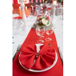 Rond de serviette metal argenté