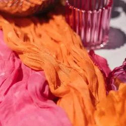 Location chemin de table orange haute vienne