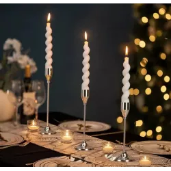 Chandelier argent 3 pièces