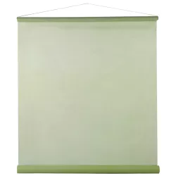 Tenture de salle sauge