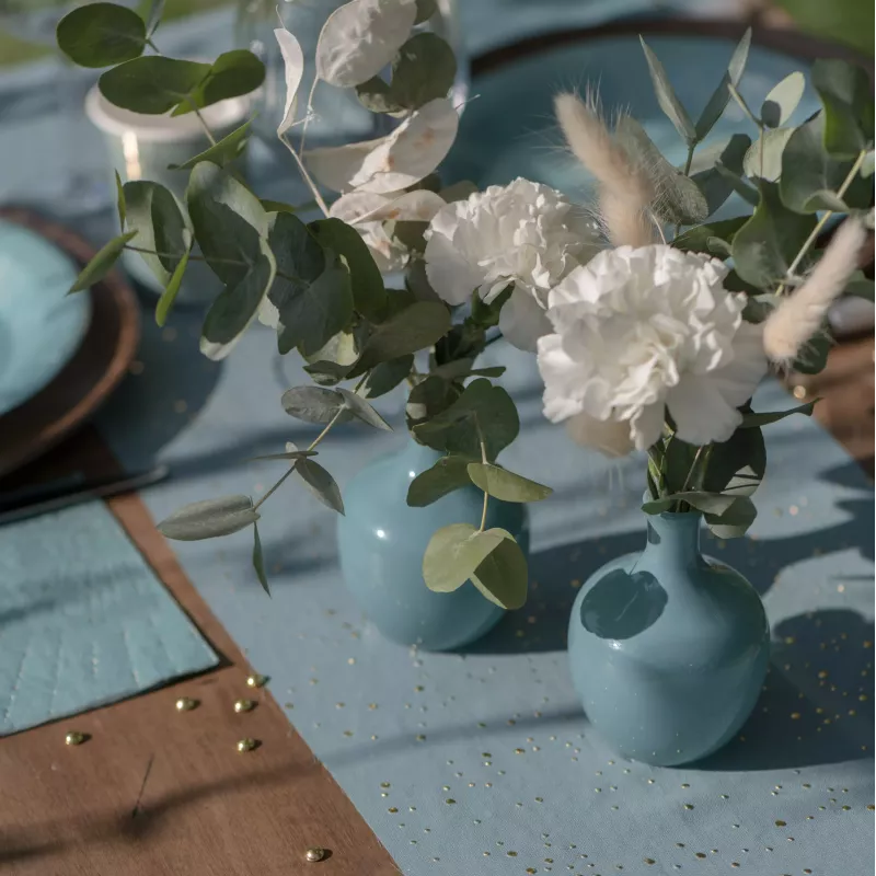 Vase dame Jeanne bleu