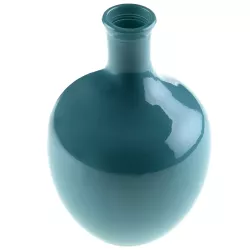 Vase dame Jeanne bleu