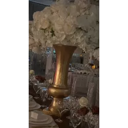 Vase colonne or Médicis