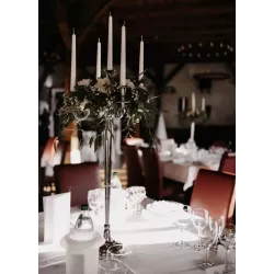 Chandelier Bourgeoisie 3 Branches Métal Or