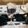 Location de Bougeoirs sur pied en verre transparent de tailles différentes