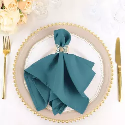 Serviette de table Bleu sarcelle