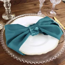 Serviette de table Bleu sarcelle