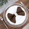 Serviette de table chocolat