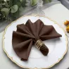 Serviette de table chocolat