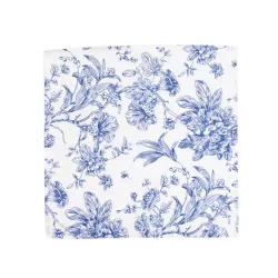 Location de serviette de table  florale noir