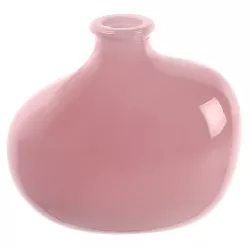 Vase galet rose